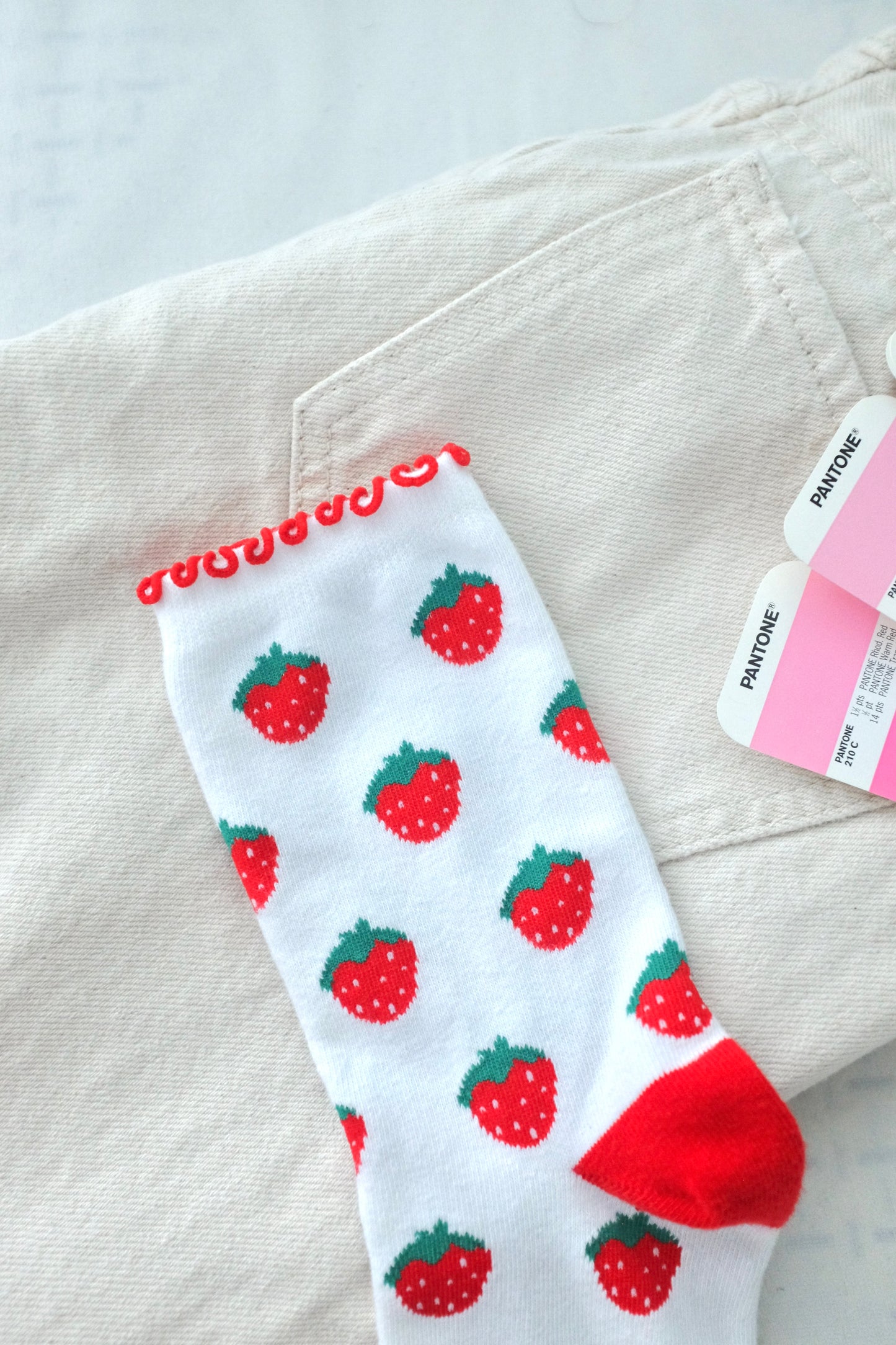 Strawberry Days - Socks