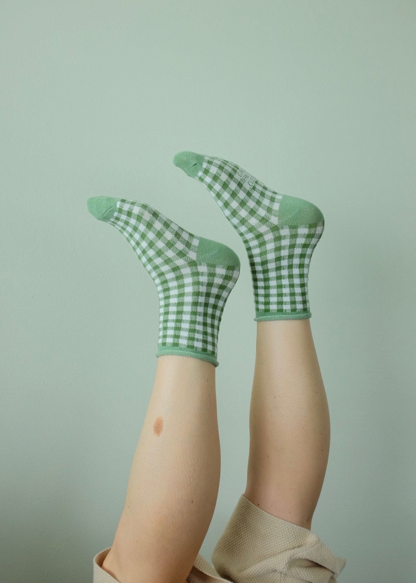 The green Gingham’s