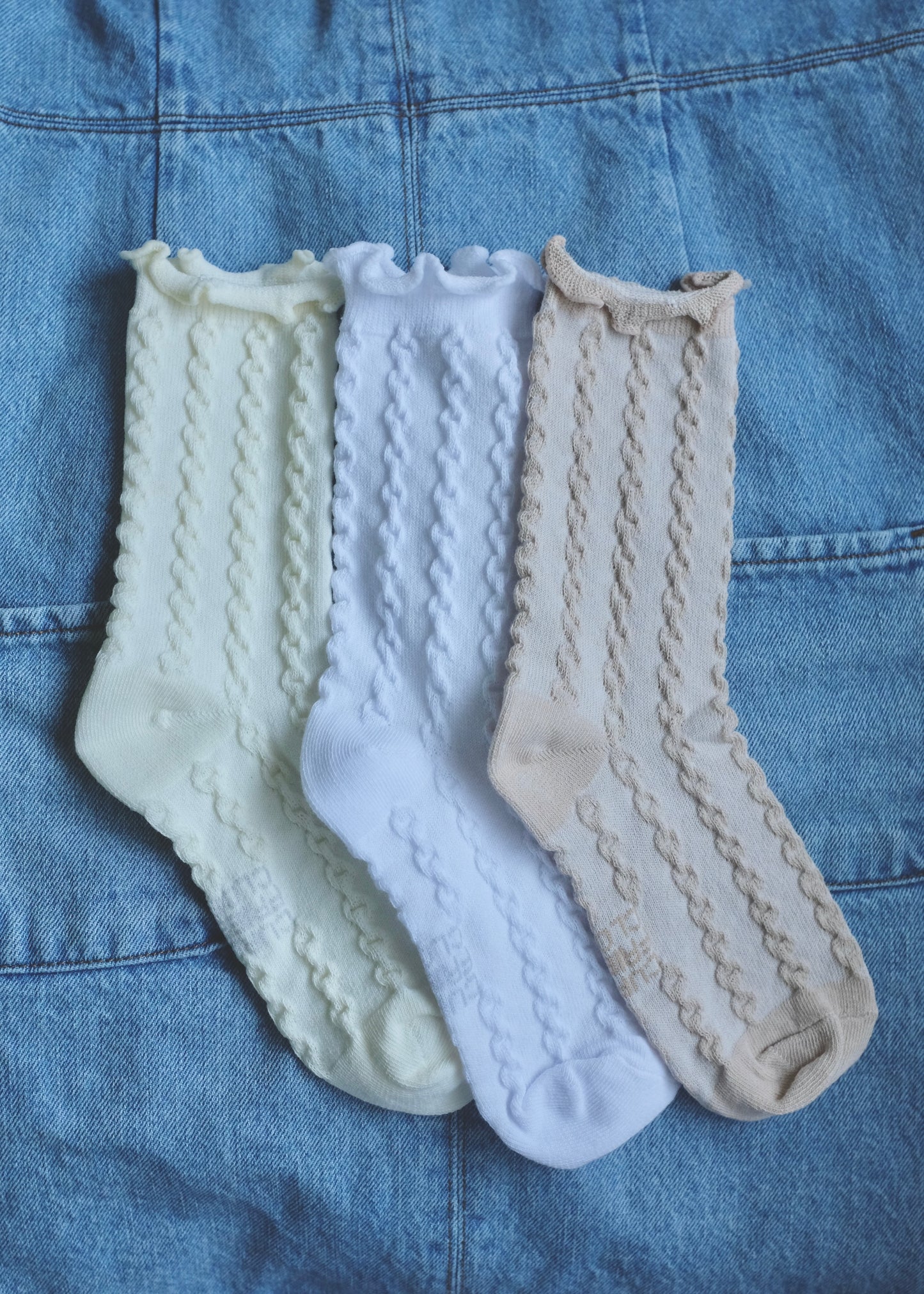 The Eleanore's (3 colors) - Socks