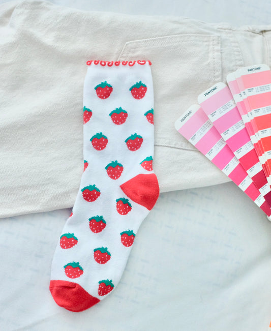 Strawberry Days - Socks