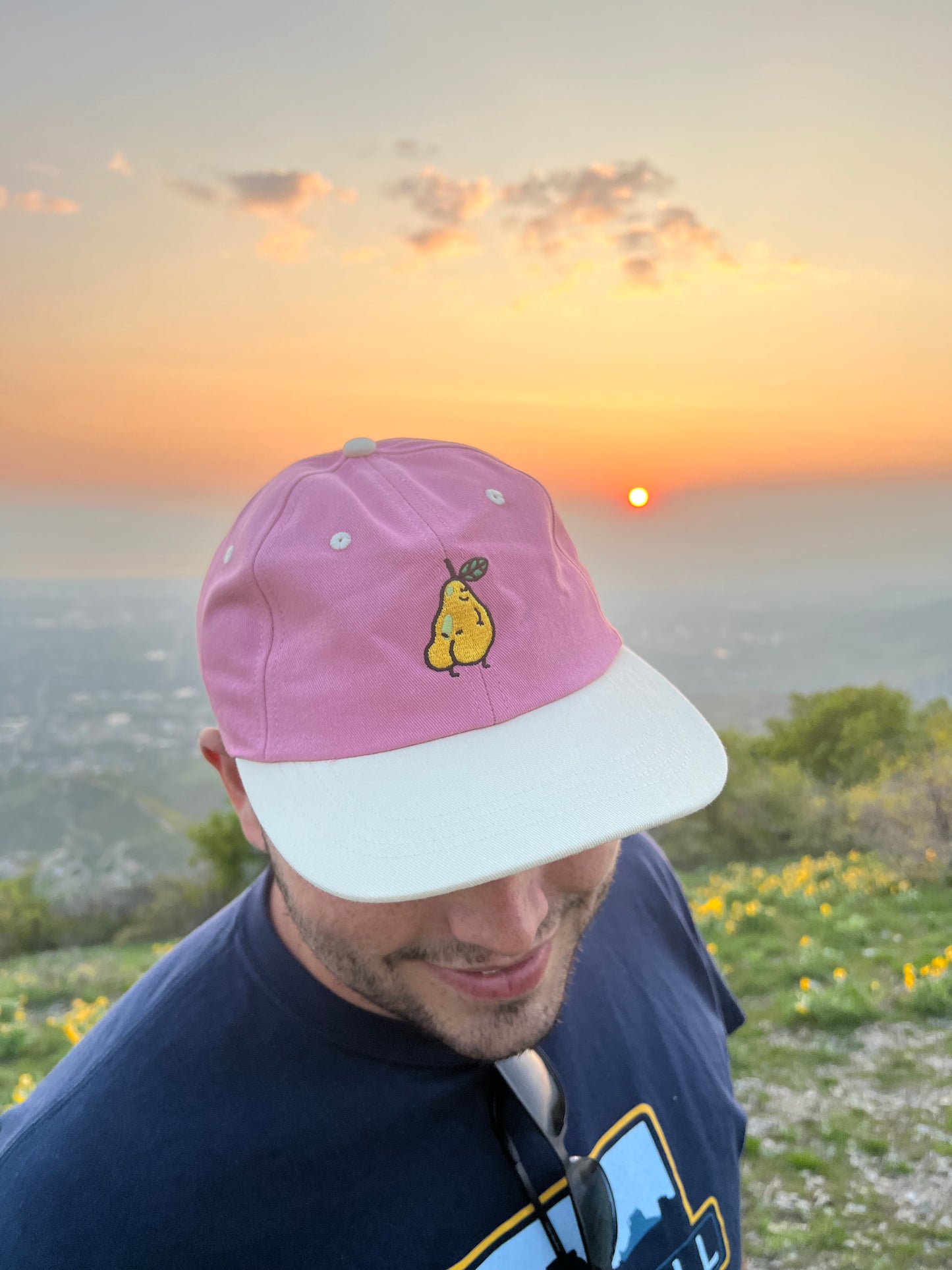 Pear of Cheeks - Flat Brim Hat