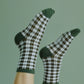 Green Pixel Gingham