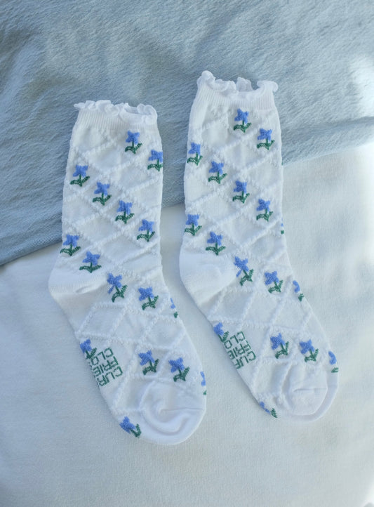 Blue Frolick Socks