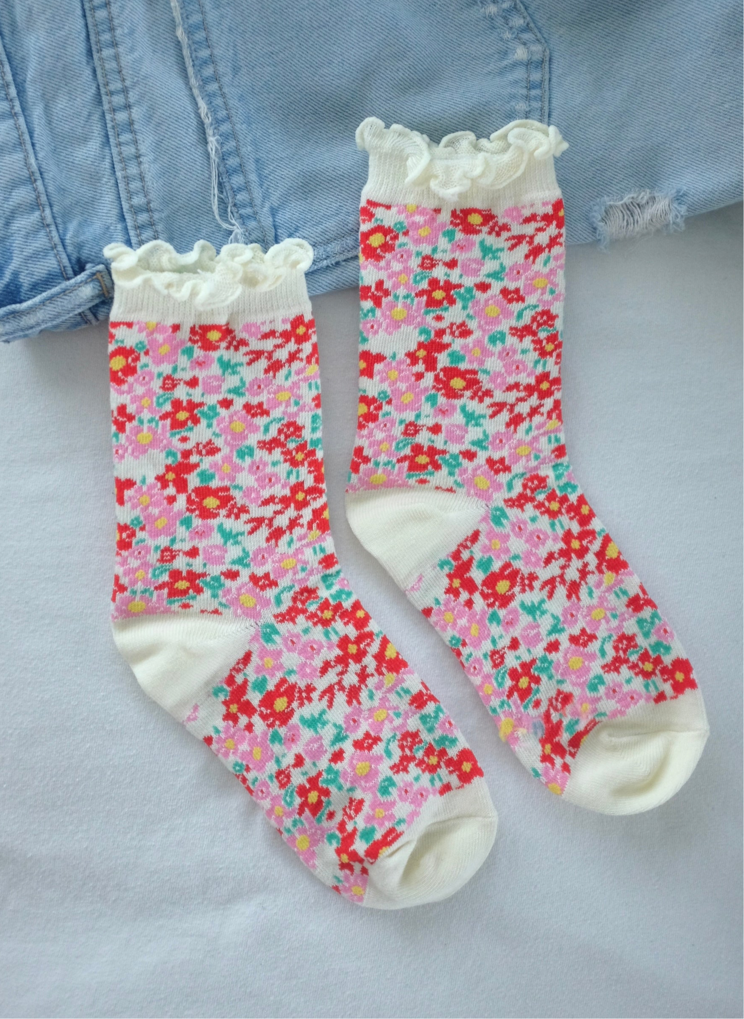 The Flower Garden - Socks