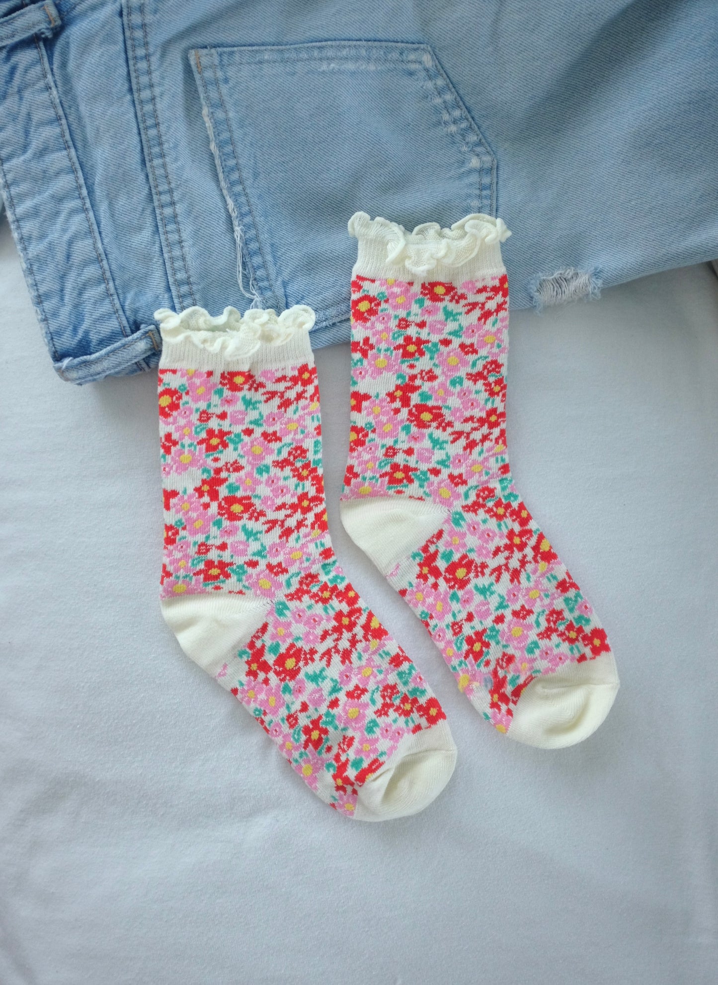 The Flower Garden - Socks
