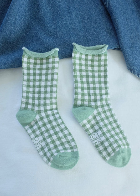 The green Gingham’s