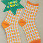 Pumpkin Lattice - Socks