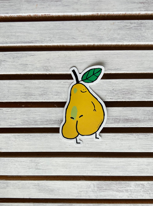 Pear of Cheeks - Sticker